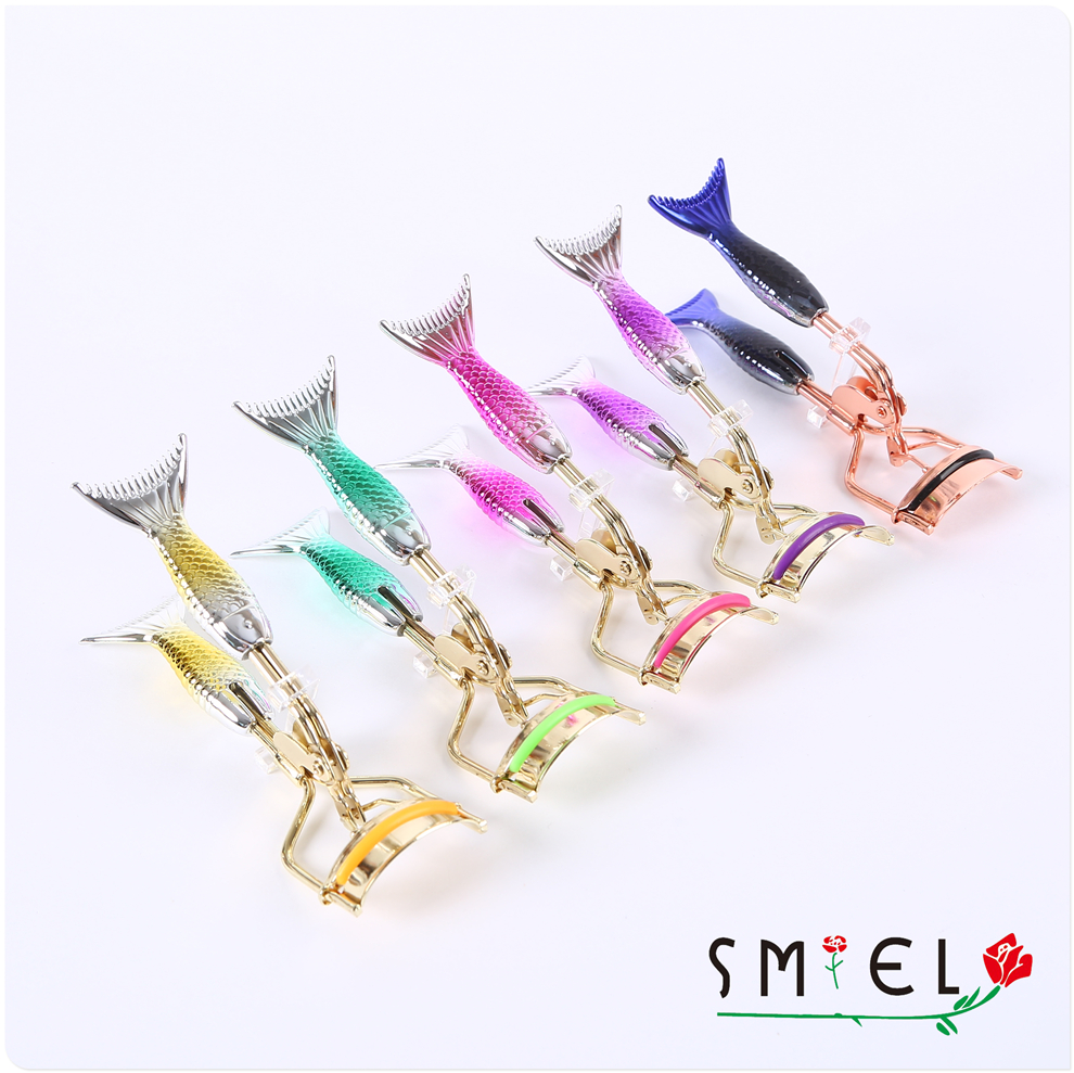 Wholesale of segmented eyelash curler and curling device, stainless steel portable wide-angle long-lasting curling wonder, 90-degree eyelash curling details Picture