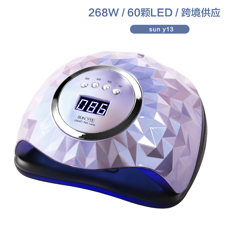 Y13 Cross border nail lamp for 60 light beads New UV/LED double light source nail lamp beads