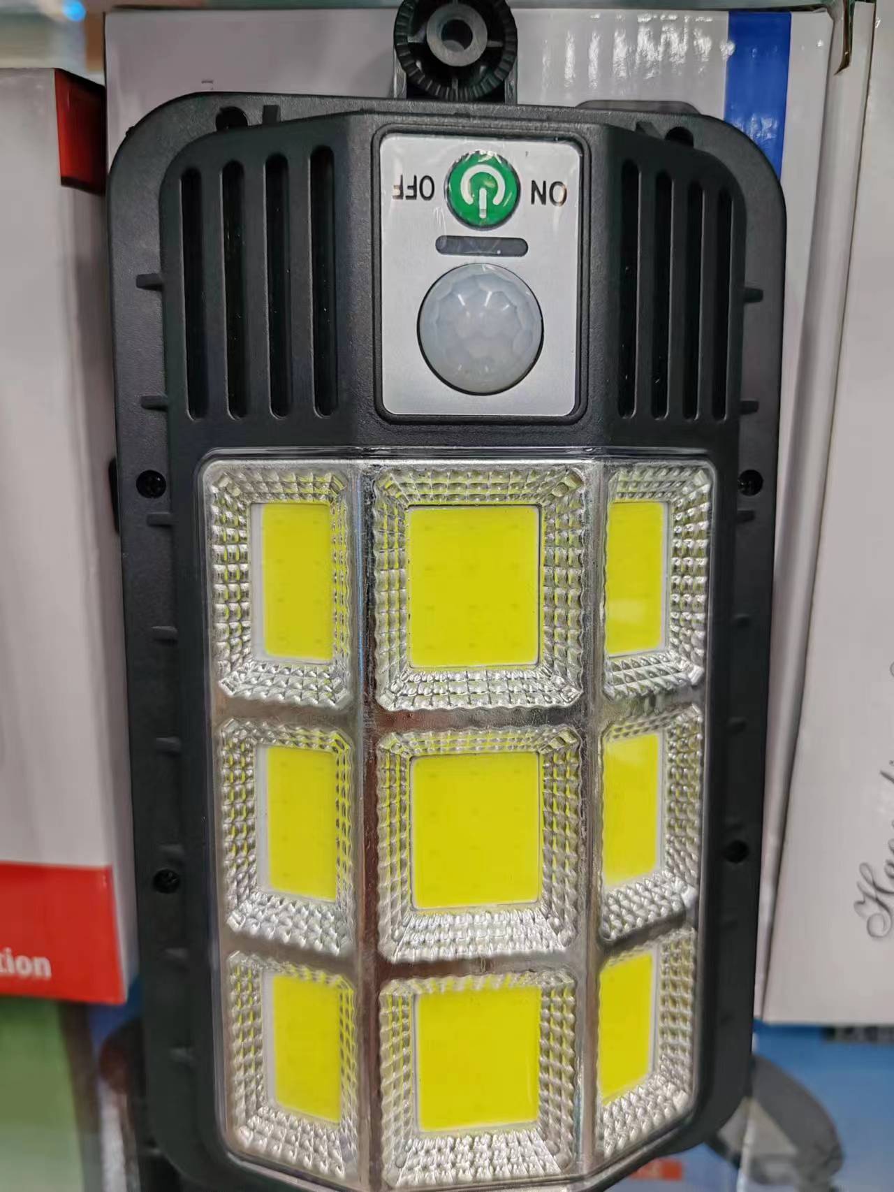 Solar wall lamp 9COB