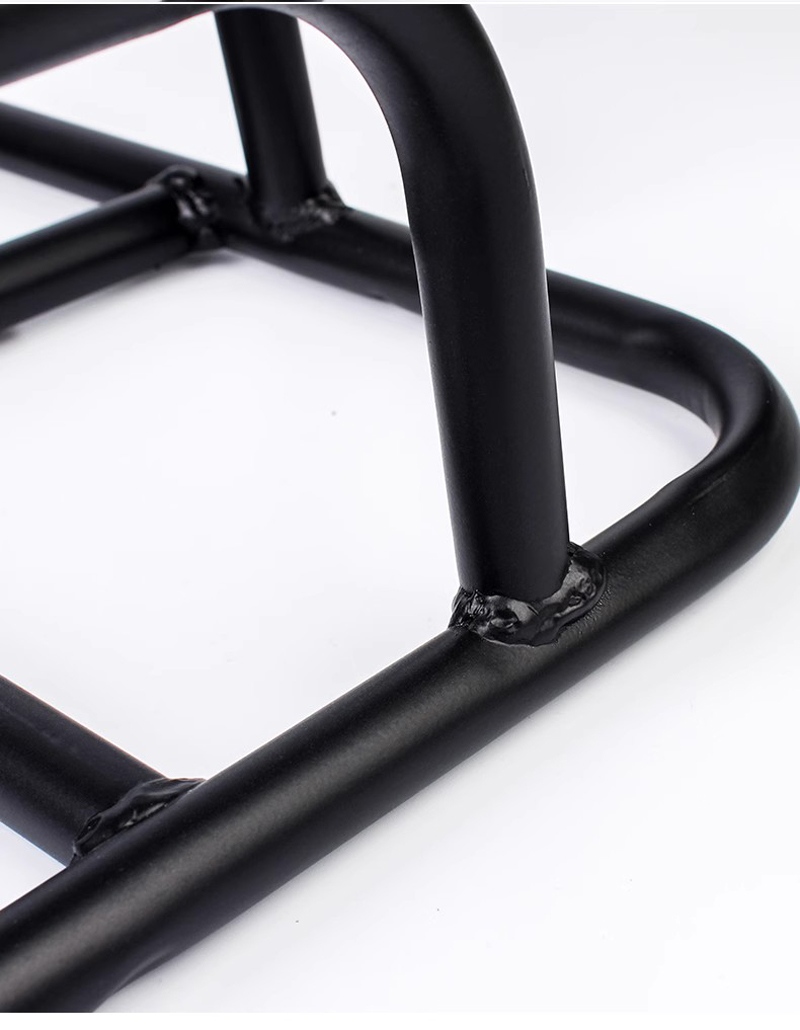 230501铁外卖货架外卖箱固定架铁架托 保温箱外卖架子 电动车载货货架摩托车货架子详情12