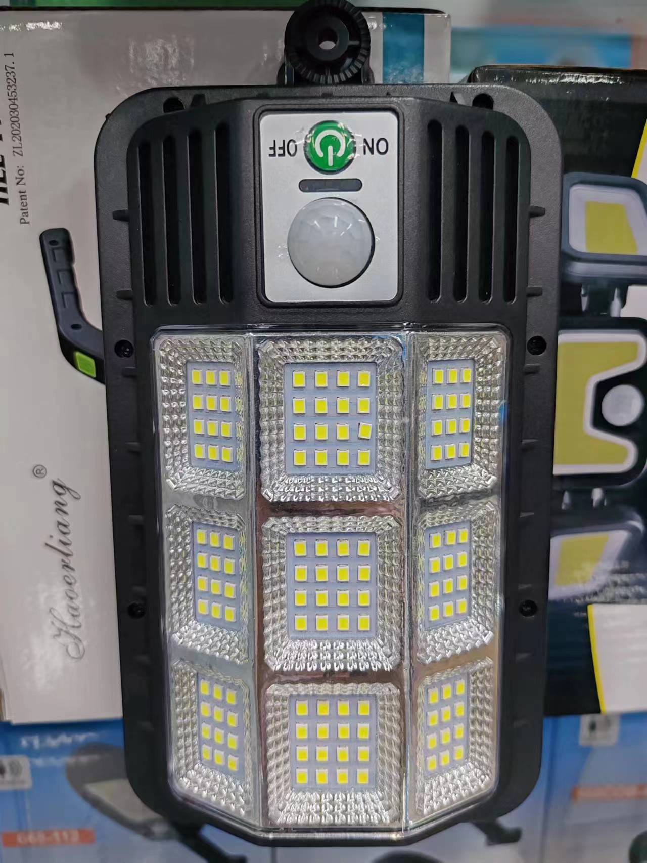 Solar wall lamp 9LED