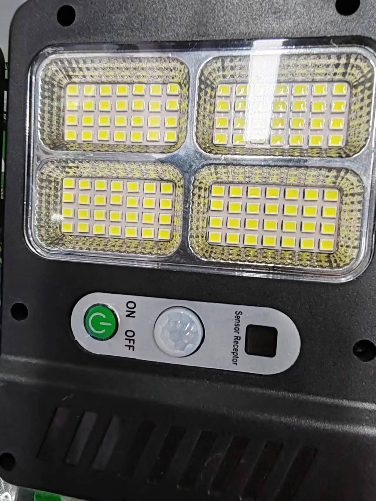 Solar Wall Light 4 Grid Led Folding