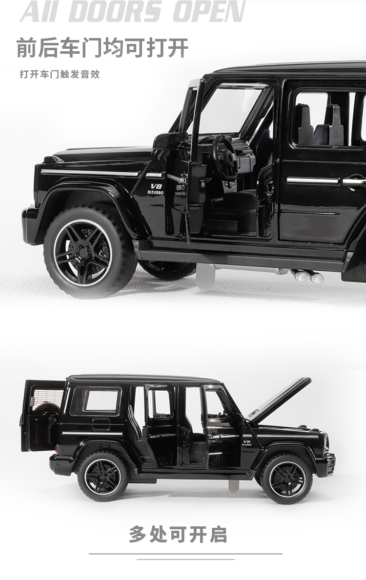 Car model simulation 1:32 Jeep alloy off-road toy collection gift off-road toy car pic 4