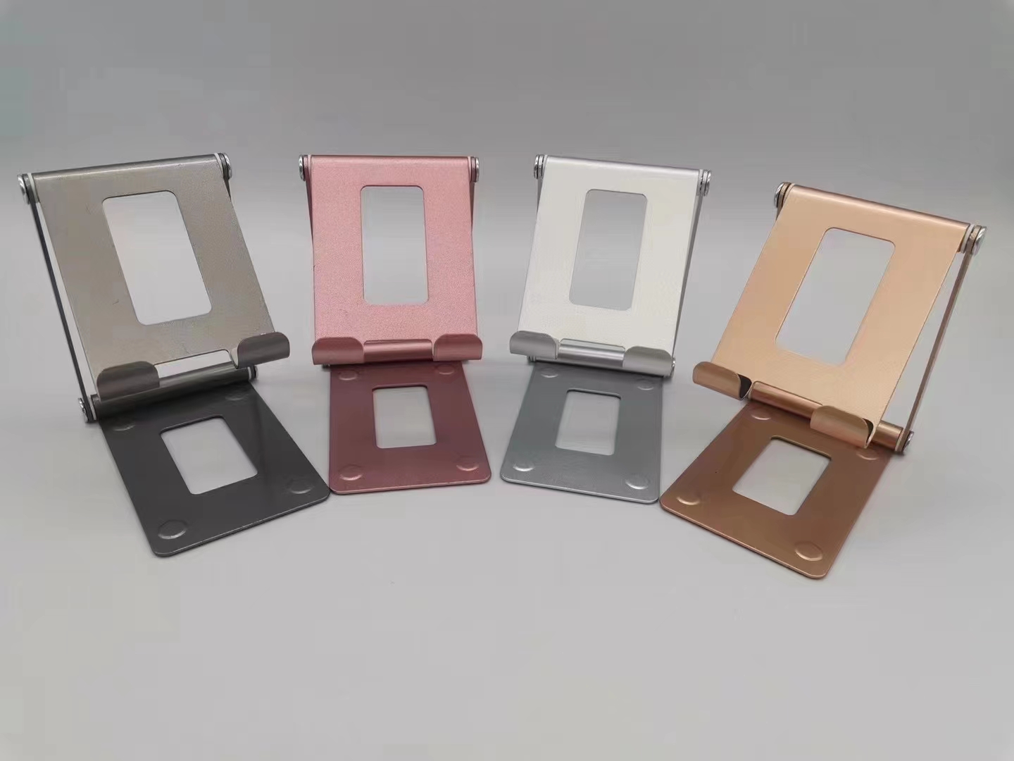 For Mobile Phone Stand Desktop Metal Folding Adjustable Metal Ipad Tablet Computer Universal Mobile Phone Stand Can Live Watch Tv Catch-Up Online Class full figure