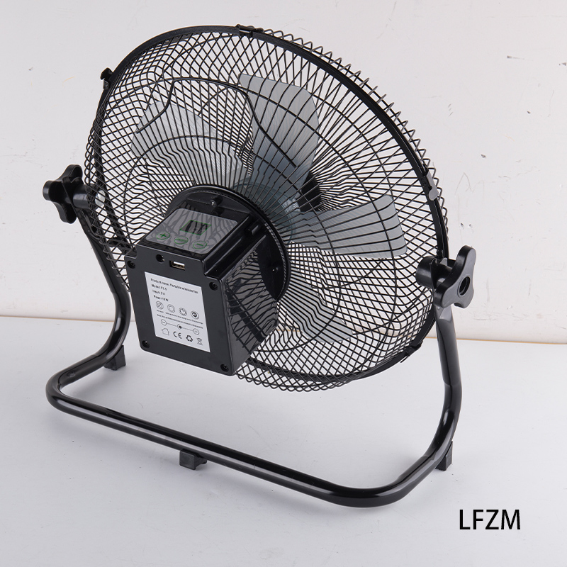 Solar Fan Low Voltage 12V Movable Fan 3 Blade Wind Full New Energy Products A Generation Of Solar Charging Fan Desktop Home Fan Outdoor Rechargeable Portable Cross-Border Fan Factory Direct Sales Specification drawing