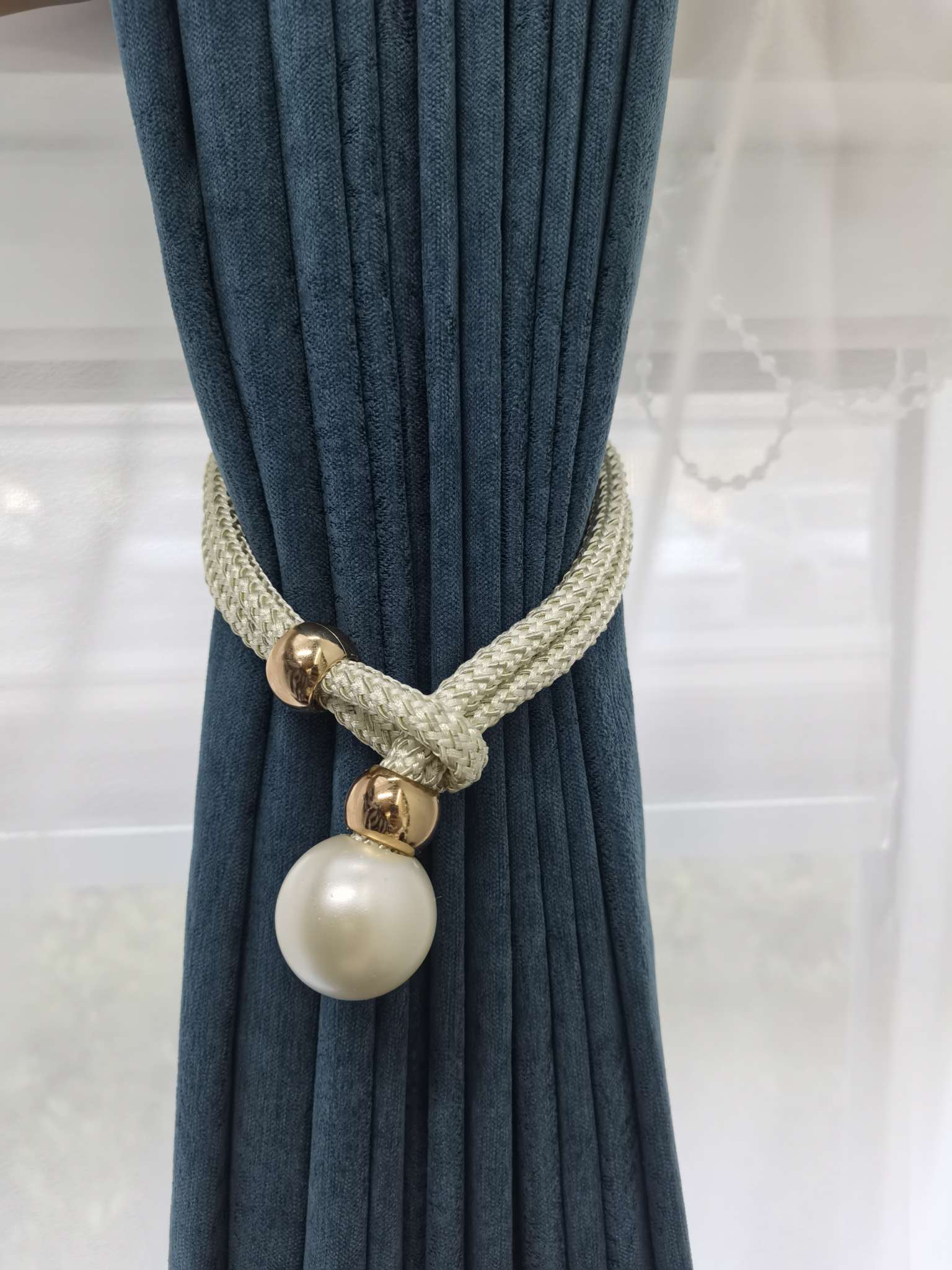 Curtain Tie, Pearl Tie Application Scenario