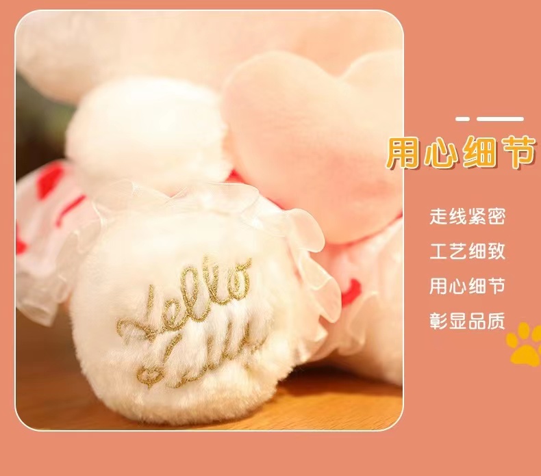 hellokitty公仔毛绒玩具可爱洛丽塔kt猫咪安抚玩偶娃娃生日礼物女秀绒玩具跨境批发详情11
