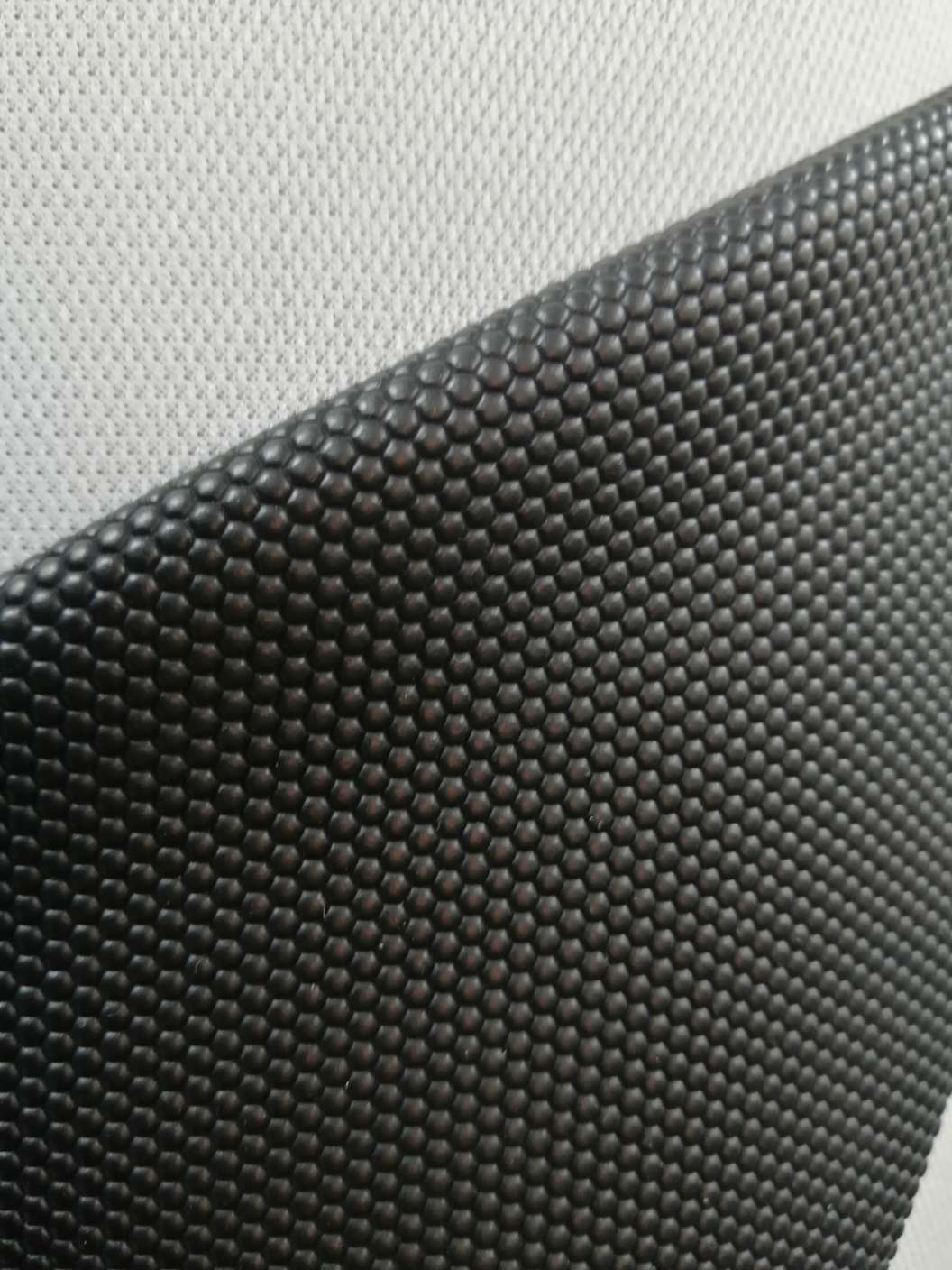 Ball leather, with a width of 1.42 meters and a thickness of 0.8-0.9, is available in stock with a dense mesh frame. PVC material