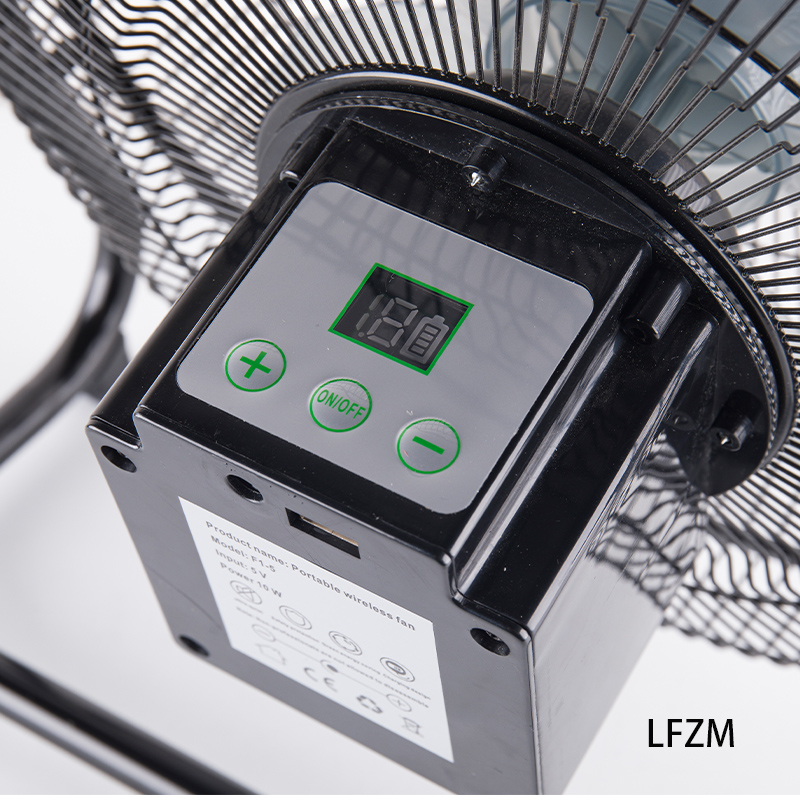 Solar Fan Low Voltage 12V Movable Fan 3 Blade Wind Full New Energy Products A Generation Of Solar Charging Fan Desktop Home Fan Outdoor Rechargeable Portable Cross-Border Fan Factory Direct Sales details Picture