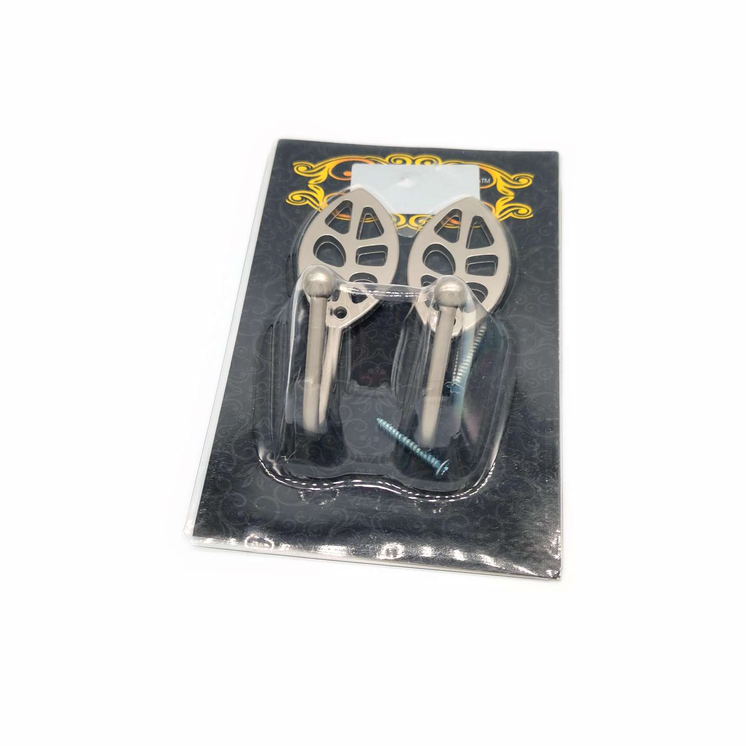 Curtain Leaf Hooks, Zinc Alloy Hooks Specification drawing
