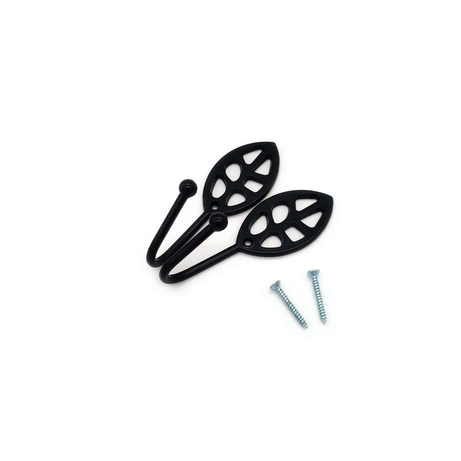 Curtain Leaf Hooks, Zinc Alloy Hooks Item Picture
