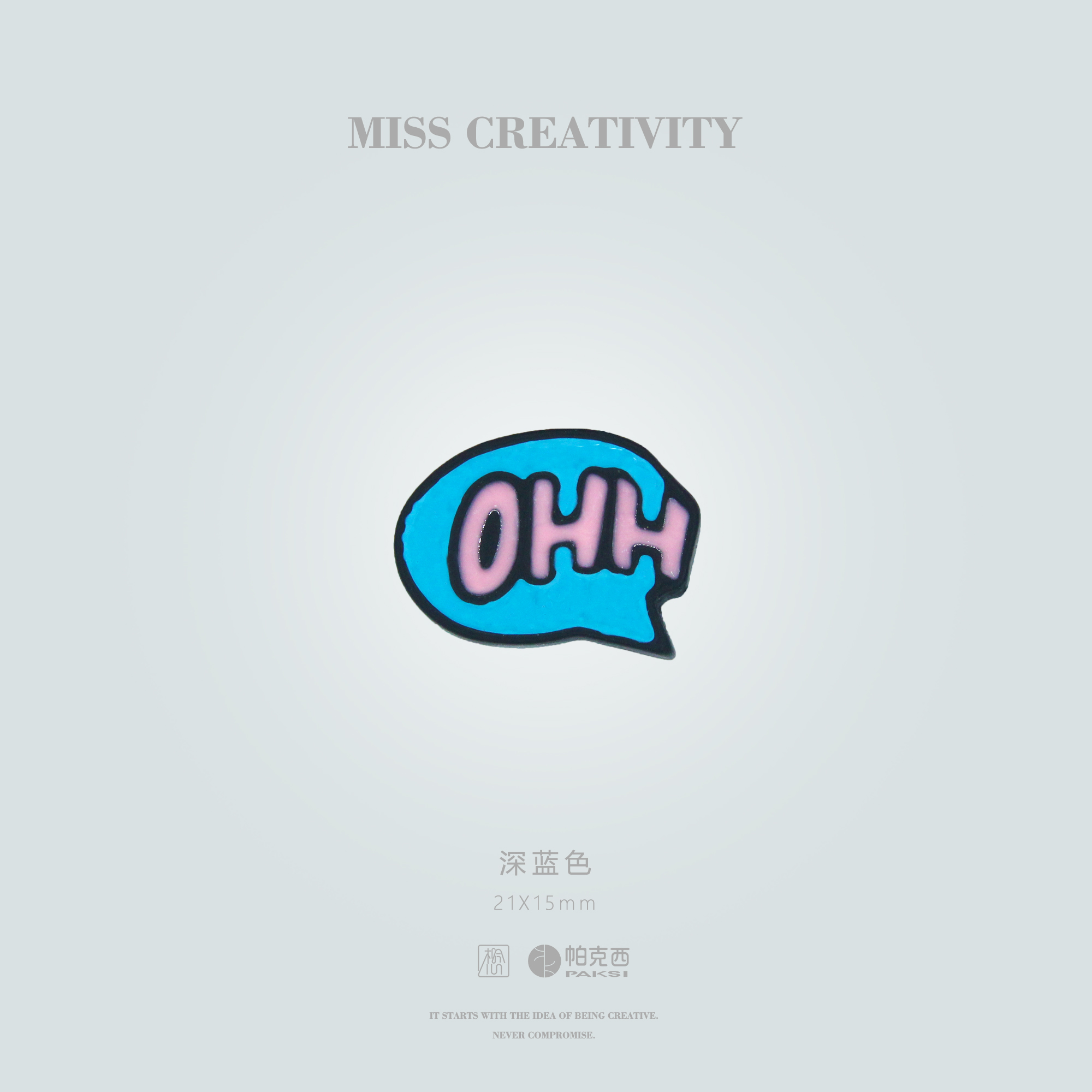 想念创意DIY手工树脂配件帕克西新材质爆款少女字母牌牌笔配件批发diy头饰发绳夹子饰品配件厂家批发af915详情4