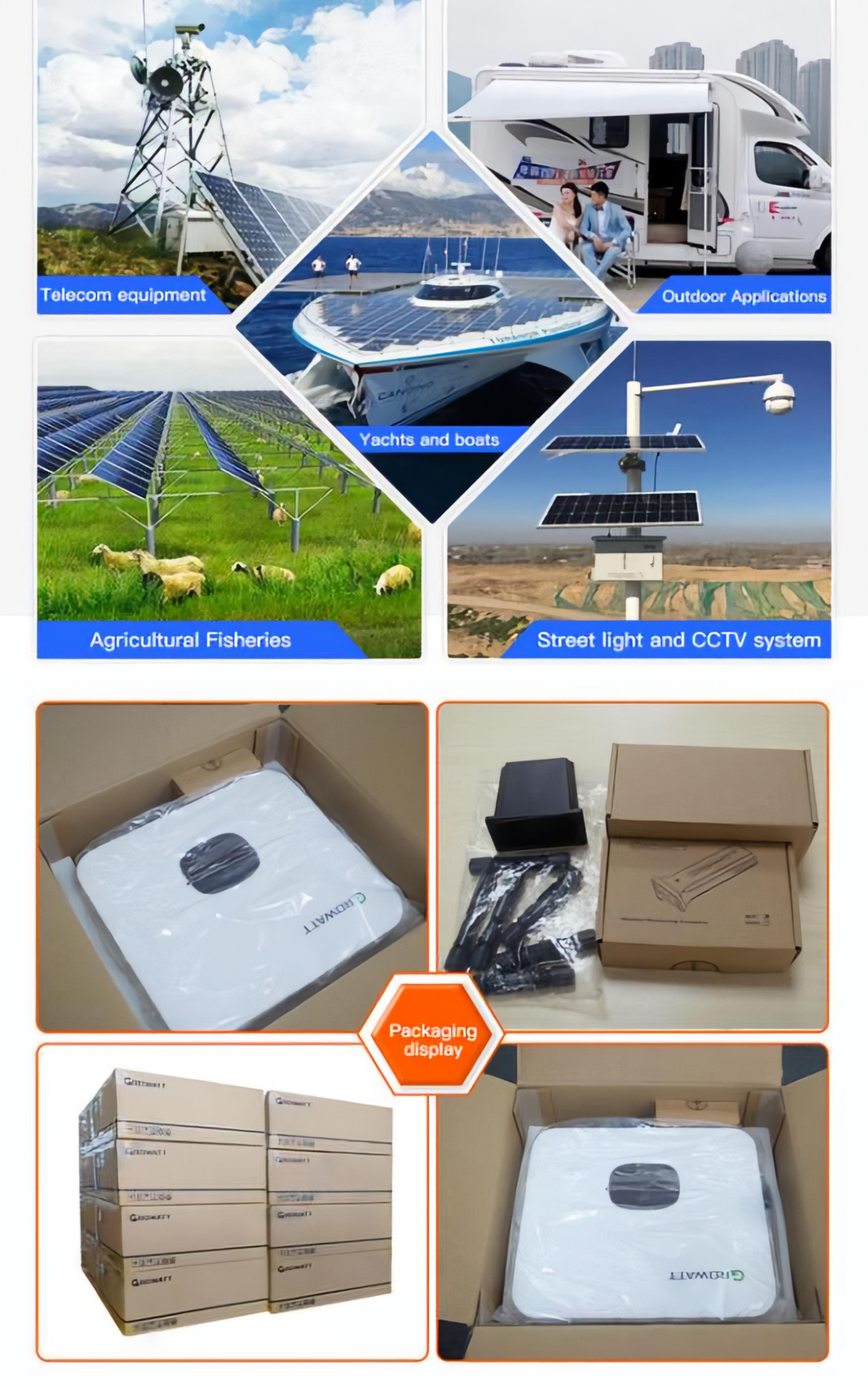 Growatt Grid-Connected Pv Inverter 10Kw Household Pv Inverter Item Picture