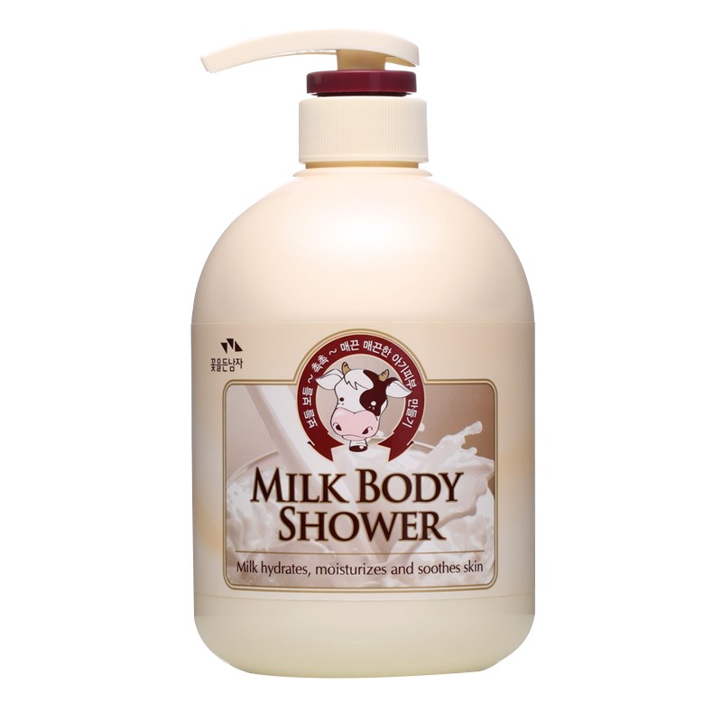 750g of desired milk body wash