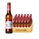 中国制 百威啤酒 330ml 24瓶/箱啤酒小红瓶拉格 黄啤 经典醇正精酿啤酒瓶装整图