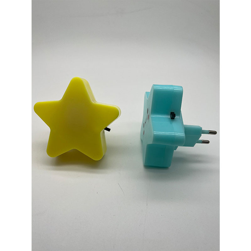 QL-514 Creative Design Switch Model with Smiling face, simple sleep star Night light Item Picture