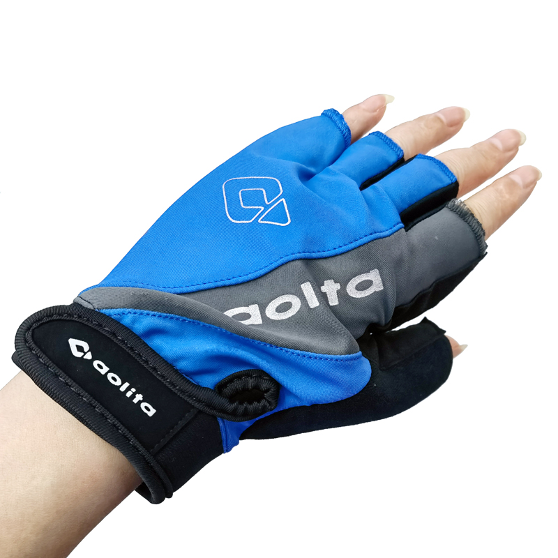 1914 guantes elásticos de medio dedo guantes de ciclismo ciclismo deporte guantes de corte medio estilo fino antideslizante pesca guantes de medio dedo guantes de dedo cortos Item Picture