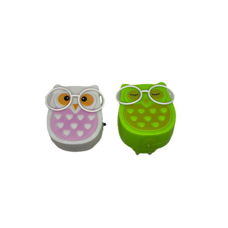 QL-512/QL-513 Owl Switch Light Control Night Light Sleep Creative Wake-up LED Night light Corridor Bedroom Light control British style Item Picture