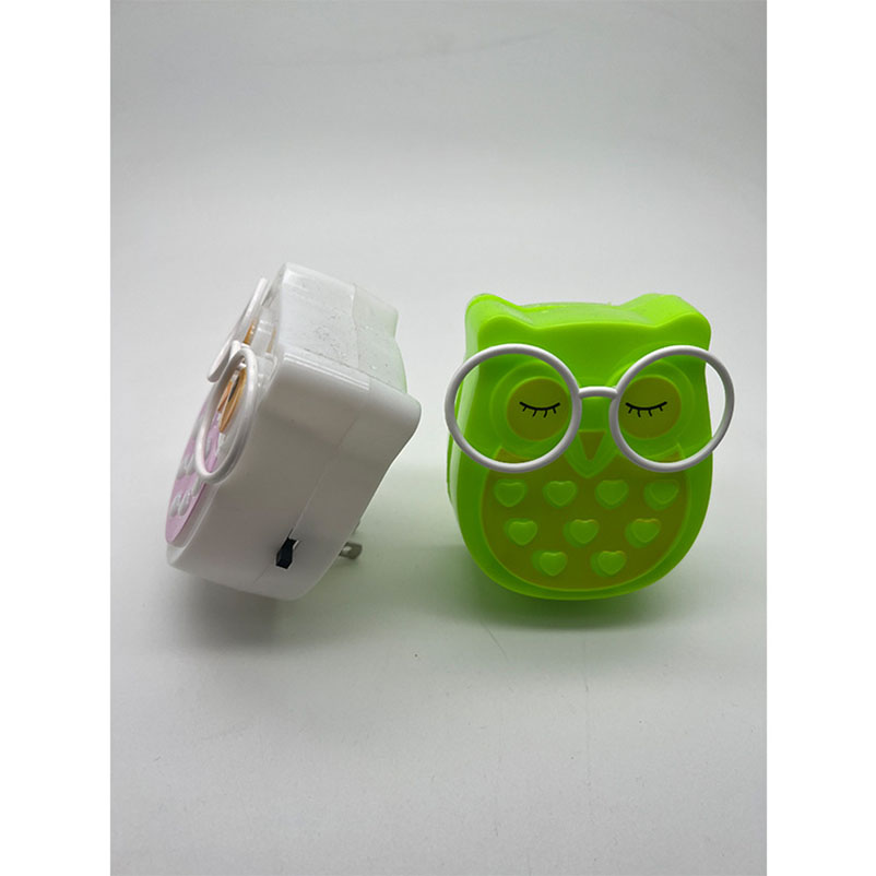 QL-512/QL-513 Owl Switch Light Control Night Light Sleep Creative Wake-up LED Night light Corridor Bedroom Light control British style Specification image
