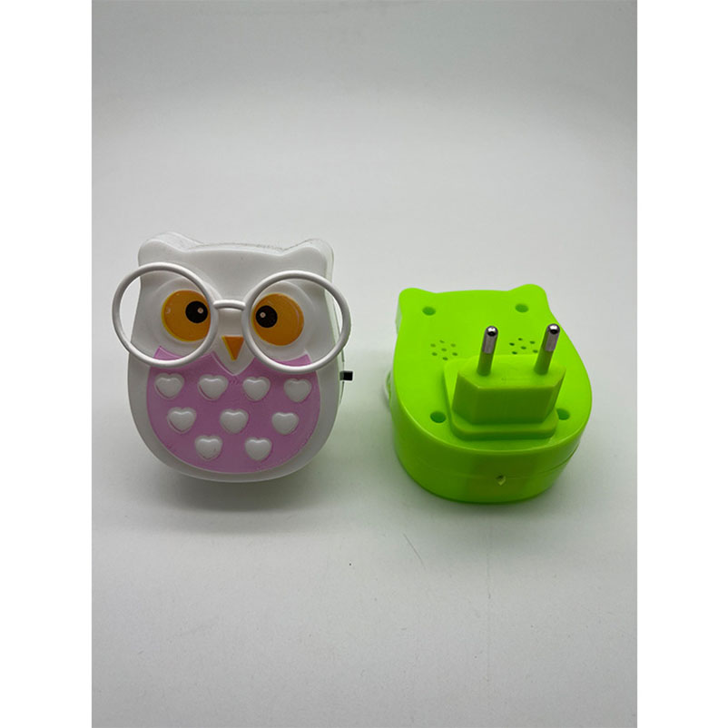 QL-512/QL-513 Owl Switch Light Control Night Light Sleep Creative Wake-up LED Night light Corridor Bedroom Light control British style details Picture