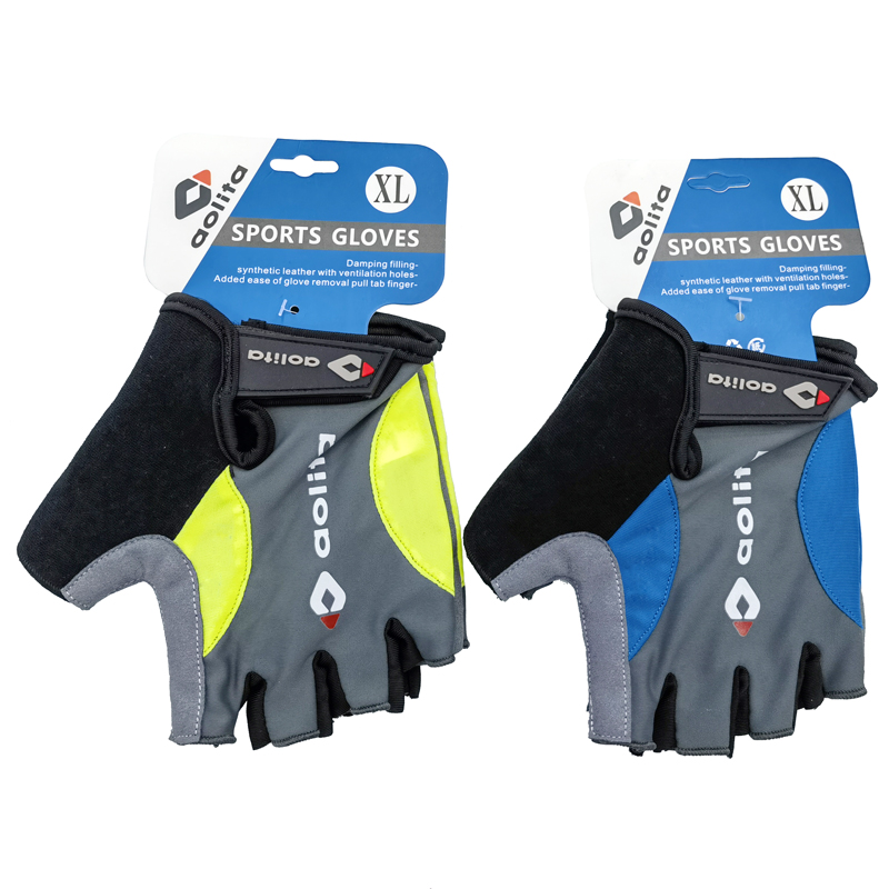 1918 elástico guantes de medio dedo guantes de ciclismo ciclismo deporte guantes de corte medio estilo fino antideslizante pesca guantes de medio dedo guantes de dedo cortos Specification image