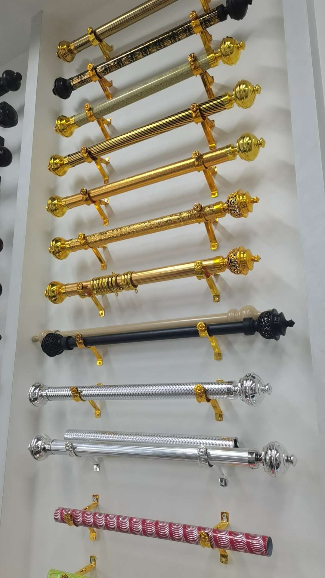 6 M 35Mm Gold Covered Rod Foreign Trade Covered Paper Rod
