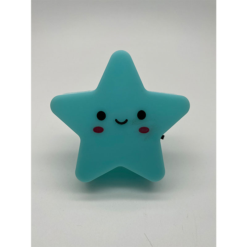 QL-514 Creative Design Switch Model with Smiling face, simple sleep star Night light Application Scenario