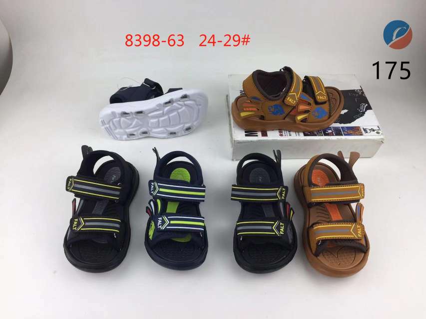 Children's sandals Summer new medium children small children big children beach shoes baby walking soft plastic boy sandals