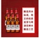 答案：中国制百威/330ml/24瓶箱/小红瓶/拉格黄啤/醇正精酿/瓶装整产品图
