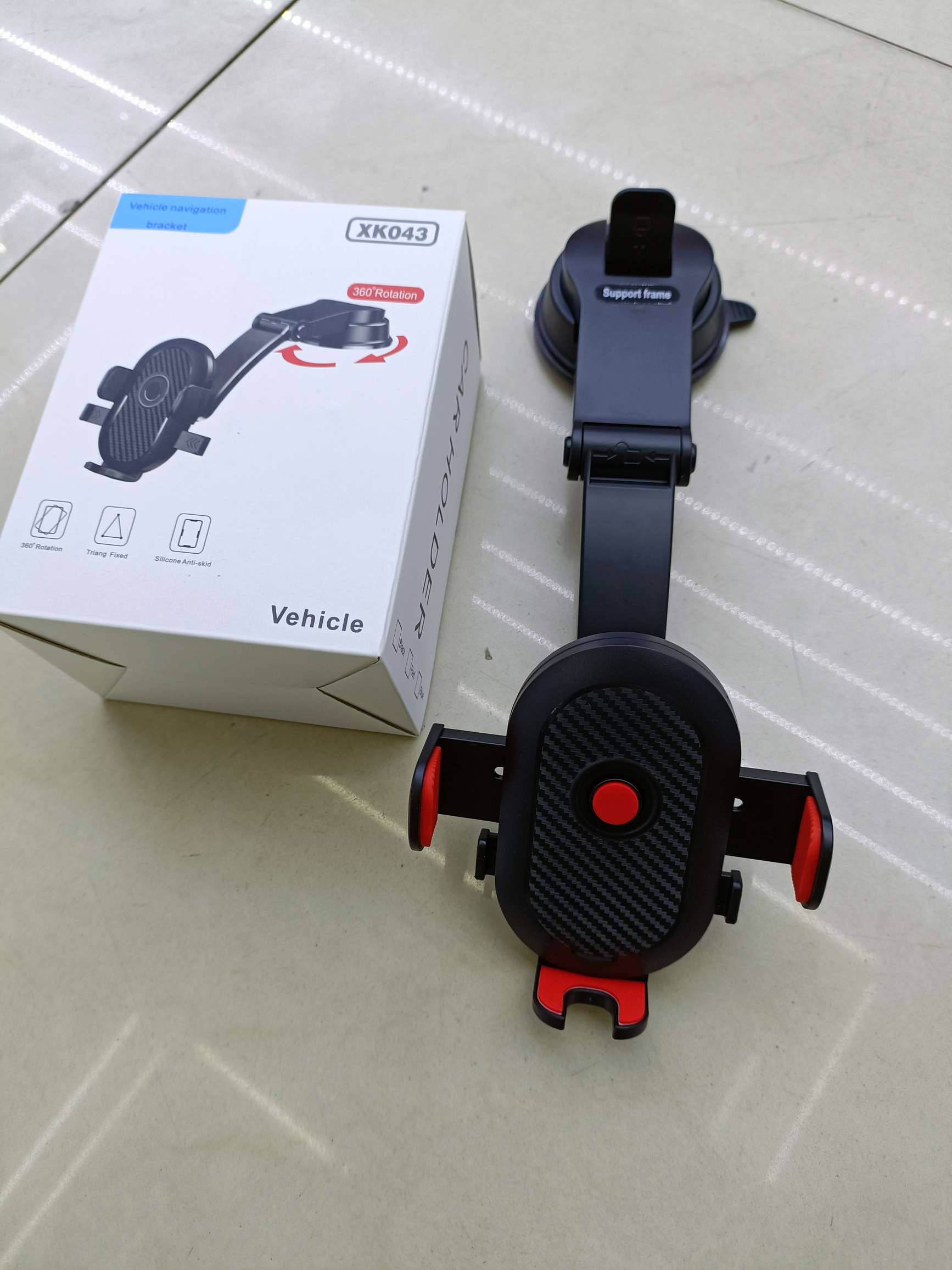 车载手机支架实物图