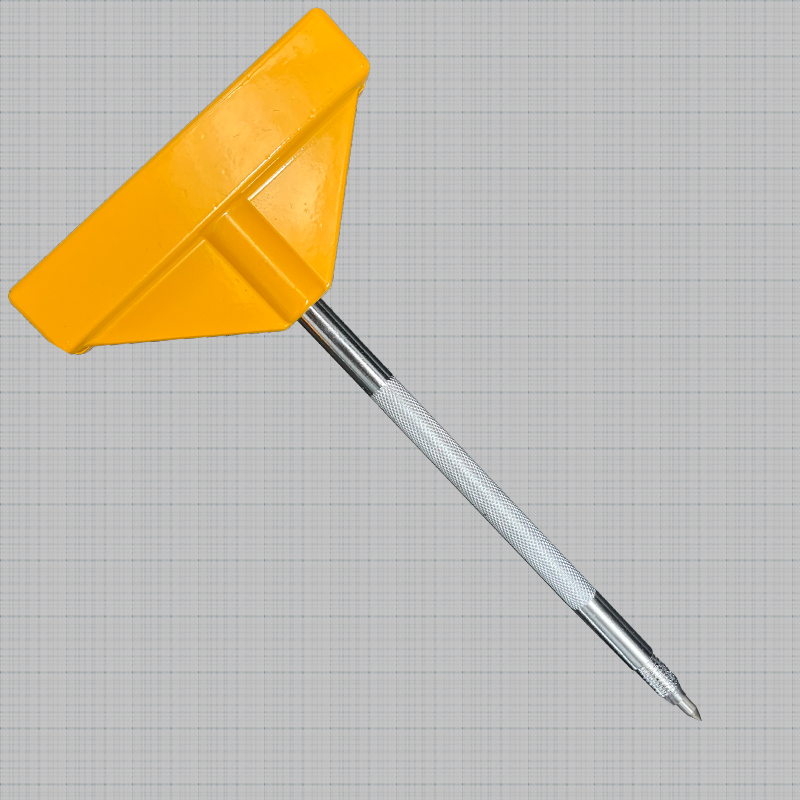 Triangular End Marking Pen Single-End Marking Pen Tungsten Steel Marking Pen Metal Marker Iron Lettering Pen Application Scenario
