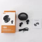 Y80 蓝牙耳机TWS无线耳机5.0半入耳式  蓝牙耳机触控无线运动耳机 Y80