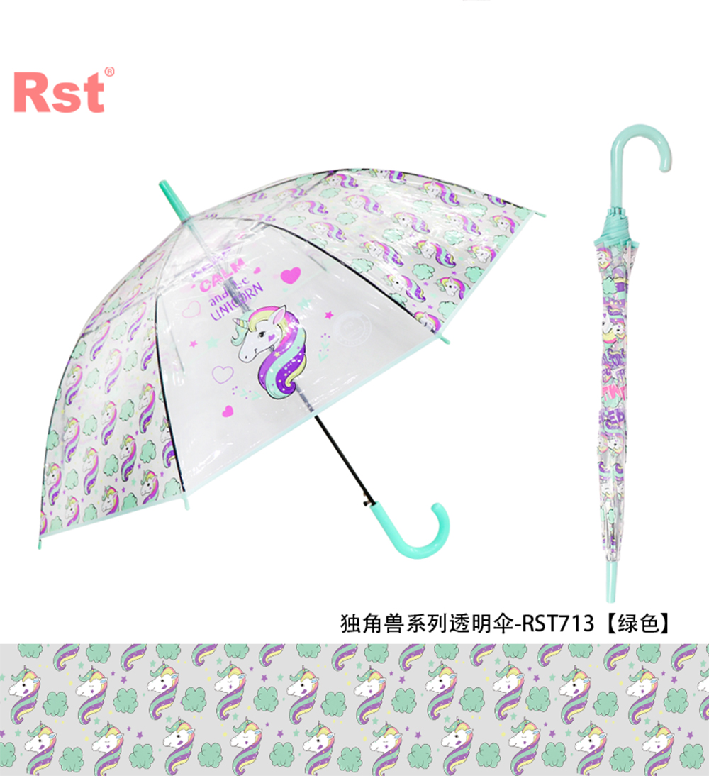 义乌好货雨伞RST713A独角兽雨伞长柄REALSTAR伞阿波罗拱形雨伞umbrella详情18