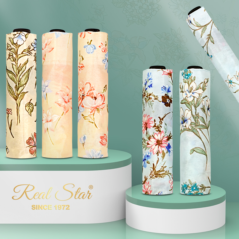 3123 Durable portable umbrella small floral three fold umbrella ultra light girls sunshade and sunshine 2 Wholesale with umbrellas
