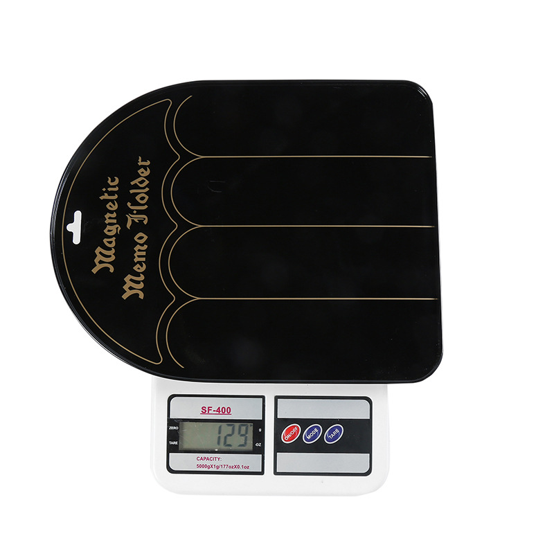 Factory wholesale refrigerator stickers, black display boards, metal blackboards, display stands, hanging boards, craft accessories, wall-mounted iron plates with brackets Item Picture