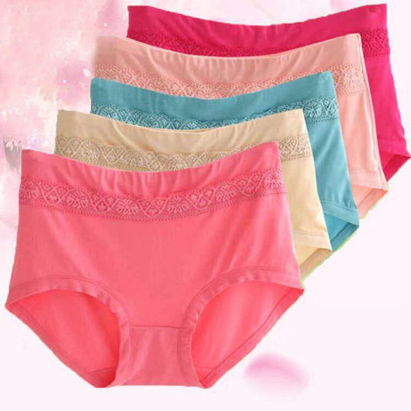 Plus Size Lace Underwear Close-Up