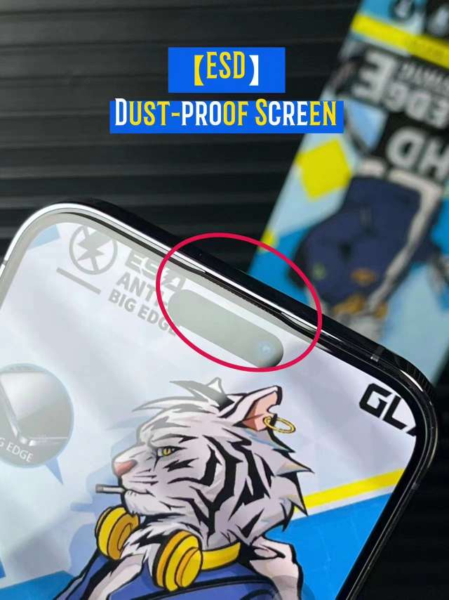 Mohu high-definition Tempered Film/Mohu Anti-peeping Film Mobile phone tempered Film 10-in-one packaging detail image 5