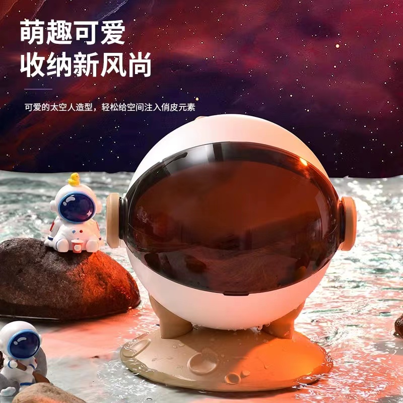 Cartoon Astronaut Decoration Desk Porch Key Box Astronaut Living Room Decoration Arts And Crafts Storage Box details Picture