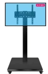 TV floor-standing stand, horizontal and vertical screen rotation, live broadcast projection, advertising, universal hanging rack, mobile wheeled trolley, wholesale for foreign trade, factory direct sales Application Scenario
