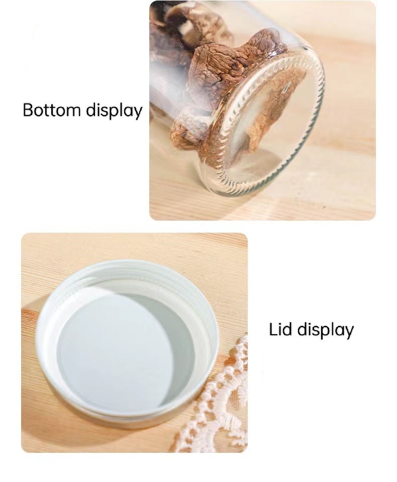 زجاجات الكافيار مع زجاجات مربى مغطى بمربى زجاجي مختوم detail image 2
