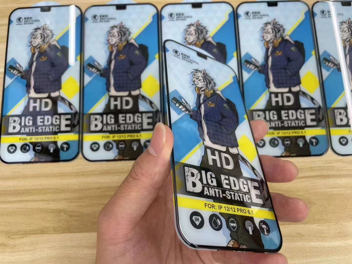 Mohu high-definition Tempered Film/Mohu Anti-peeping Film Mobile phone tempered Film 10-in-one packaging detail image 9