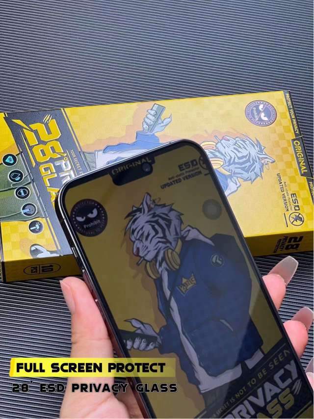 Mohu high-definition Tempered Film/Mohu Anti-peeping Film Mobile phone tempered Film 10-in-one packaging detail image 19
