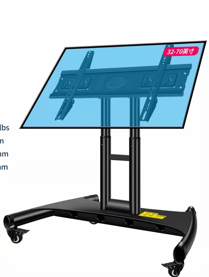LCD TV stand, floor-standing universal bracket, movable display stand, universal hanging rack, trolley, wholesale for foreign trade, factory direct sales