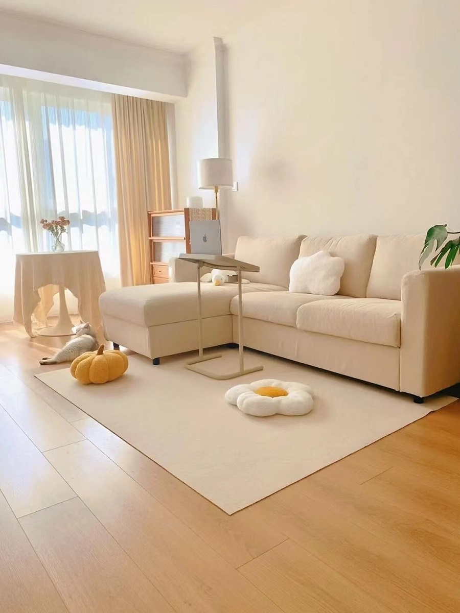 Spc Refractory Wear-Resistant Interior Wood Flooring Solid Wood Waterproof Flooring Application Scenario