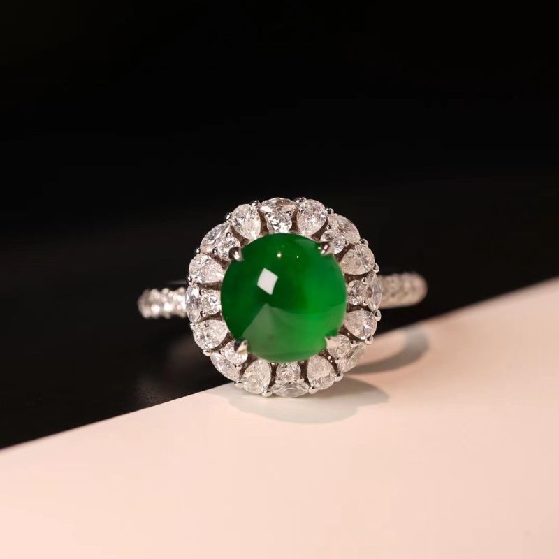 翡翠/翡翠戒指/戒指产品图