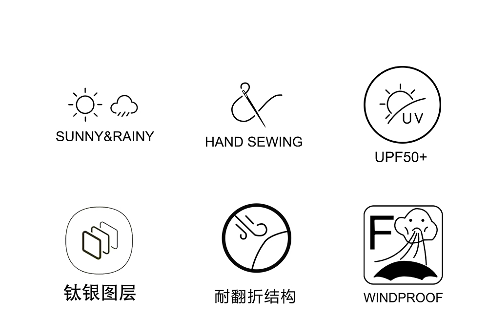 星宝伞国潮3225珠蕊夫人雨伞三折小清新雨伞晴雨2用三折开收雨伞折叠雨伞批发详情3
