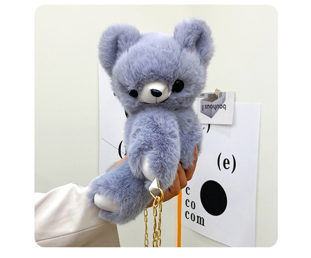 Bolsa de peluche cute bear crossbody bag 2023 nuevo estilo japonés y coreano caricatura pequeña bolsa de peluche con oso bolsa de peluche al por mayor bolsa de peluche cute bear crossbody bag 2023 nuevo estilo japonés y coreano caricatura pequeña bolsa de peluche con oso Application Scenario
