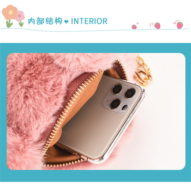 Bolsa de peluche cute bear crossbody bag 2023 nuevo estilo japonés y coreano caricatura pequeña bolsa de peluche con oso bolsa de peluche al por mayor bolsa de peluche cute bear crossbody bag 2023 nuevo estilo japonés y coreano caricatura pequeña bolsa de peluche con oso detail image 8