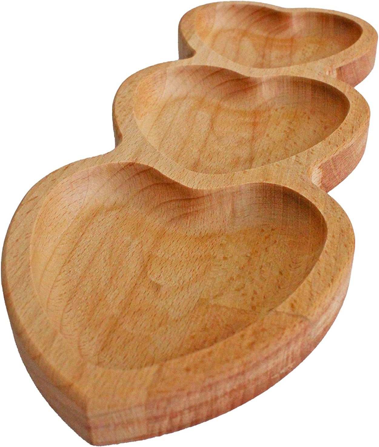 Japanese-style creative bamboo and wood trays for separating the living room, nut and snack storage plates, melon seed and candy plates, and afternoon tea plates for the dining room detail image 6