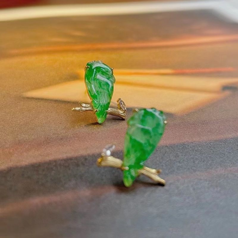 Jade Earrings New Bori 036